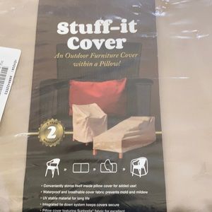 Outdoor chaise lounge cover